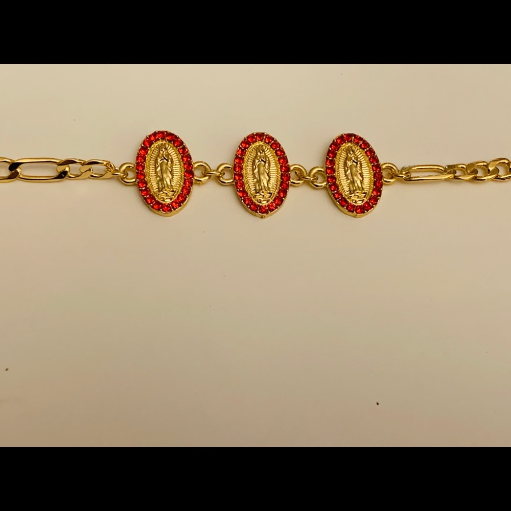 Red Guadalupe Bracelet